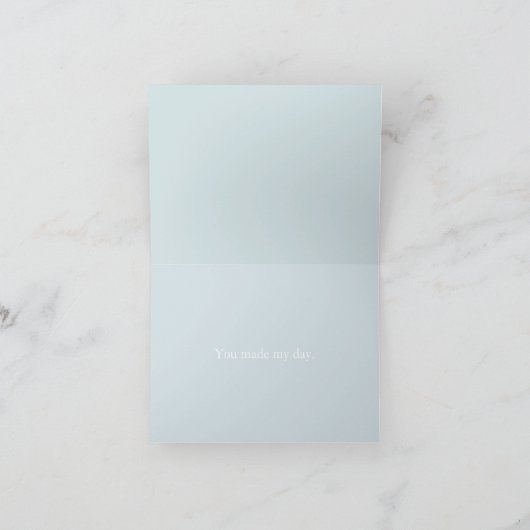 Bleu du Merci card.pacific (Intérieur)