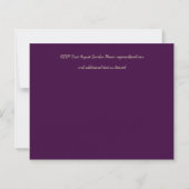 Bleu Dusty Vert Mariage Papeterie BUDGET (Dos)