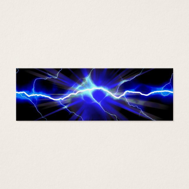 Bleu éclair ou électricité (Devant)