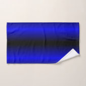 Bleu électrique solide (Serviette à main)