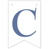 Bleu élégante félicitations bannière de mise en jo (Premier drapeau)