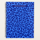 Bleu Empreinte de léopard sauvage (Devant)