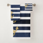 Bleu et Ancre Gold Nautique (En situation)