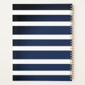 Bleu et Ancre or Nautique (Dos)
