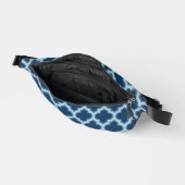 Bleu et Bébé Bleu Trellis, treillis, Quatrefoil (Ouvrir)