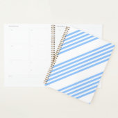 Bleu et blanc cinq bandes motif (Devant avec enveloppe)