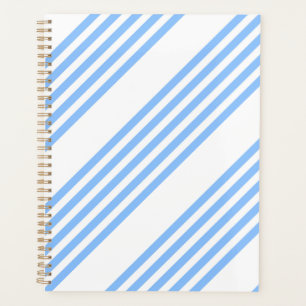 Bleu et blanc cinq bandes motif