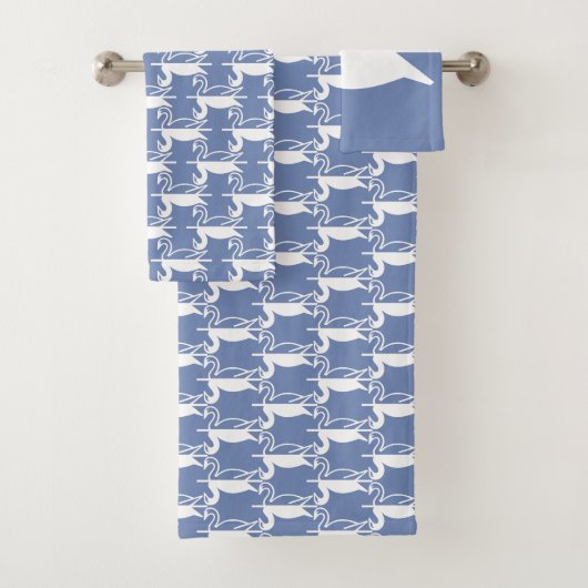 Bleu et blanc des cygnes (En situation)