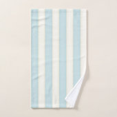 Bleu et blanc Grandes victoriennes Style chalet ca (Serviette à main)