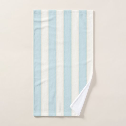 Bleu et blanc Grandes victoriennes Style chalet ca (Serviette à main)