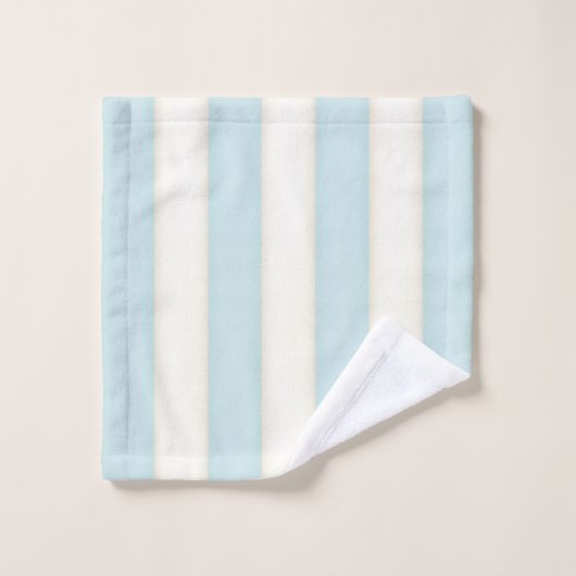 Bleu et blanc Grandes victoriennes Style chalet Gi (Gant de toilette)