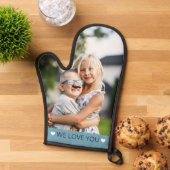 Bleu et blanc Nous vous aimons Photo (De haut en bas)