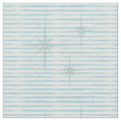 Bleu et blanc Tissu de bande étoile atomique (Fermer)