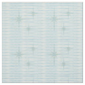 Bleu et blanc Tissu de bande étoile atomique (Échantillon)
