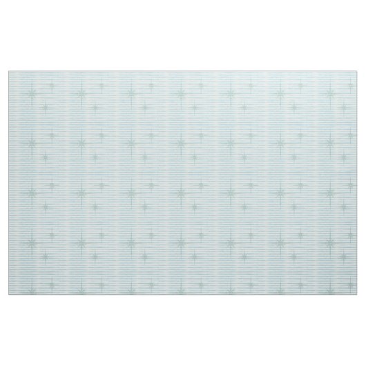 Bleu et blanc Tissu de bande étoile atomique (Fat Quarter)