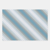 Bleu Et Gris Sur Papier Aquarelle (Devant)