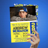 Bleu et Jaune - Invitation photo