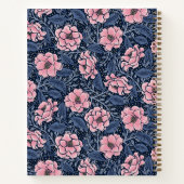 Bleu et rose de la Camellie Victorienne Journal de (Dos)