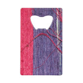 Bleu et rouge en soie thaïlandaise artisanale (Dos)