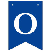 Bleu | Félicitations Drapeaux de soudure avec feux (Troisième drapeau)