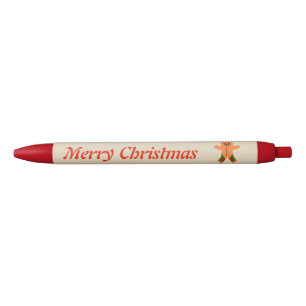 Bleu Fête de Noël Gingpain homme stylo personnalisé