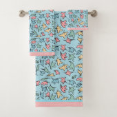 Bleu Feuille Pastel (En situation)