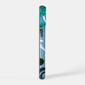 Bleu Floral Frutiger Metro (Côté droit)