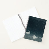 Bleu foncé Journal des balles de cygne bleu année  (Intérieur)