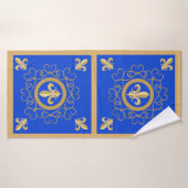Bleu Français (Serviette de bain)