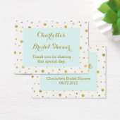 Bleu Gold Confetti Fête des mariées Favoriser les  (Bureau)