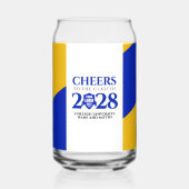 Bleu Gold School College University Graduation (Verso)