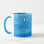 Bleu goutte d'eau Mug (Gauche)