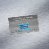 Bleu goutte d'eau - Plomberie - Carte de visite (In Situ)