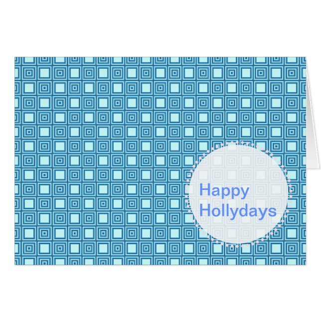 Bleu graphique blanc (Devant horizontal)