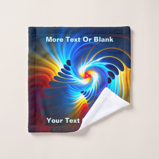 Bleu gravitationnel (Gant de toilette)