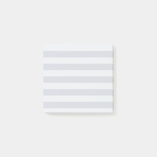 Bleu gris Pastel Bande Post-It Notes (Devant)
