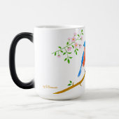 Bleu Grosse Mug Magique (Gauche)