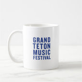 Bleu GTMF Logo Café Mug (Gauche)