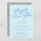 Bleu Heureux Jamais Après Les Invitations De Douch (Devant / Derrière)