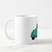 Bleu Hippie voiture classique Mug (Gauche)