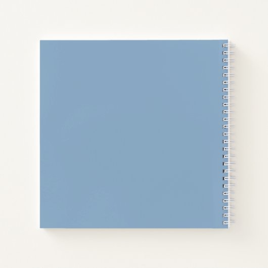 bleu hydrangea fleurs mariage Livre d'or (Dos)