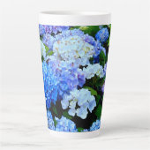 Bleu Hydrangée Latte Mug (Devant)