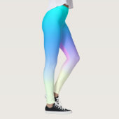 Bleu impressionnant Leggings Bleu Boom #2 (Droite)