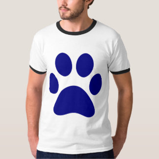 Bleu imprimé animaux T-shirt Trucker Chapeau