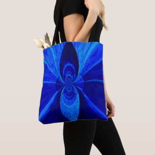 bleu infini - sac fourre-tout