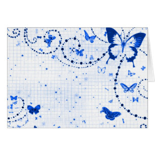 Bleu instantané de papillon