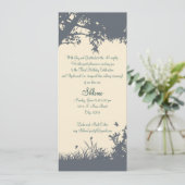 Bleu - Invitation à l'upshernish jaune (Debout devant)