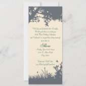 Bleu - Invitation à l'upshernish jaune (Devant)