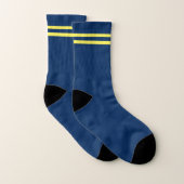 Bleu jaune de la marine (Paire)