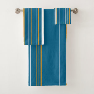 Bleu jaune et blanc